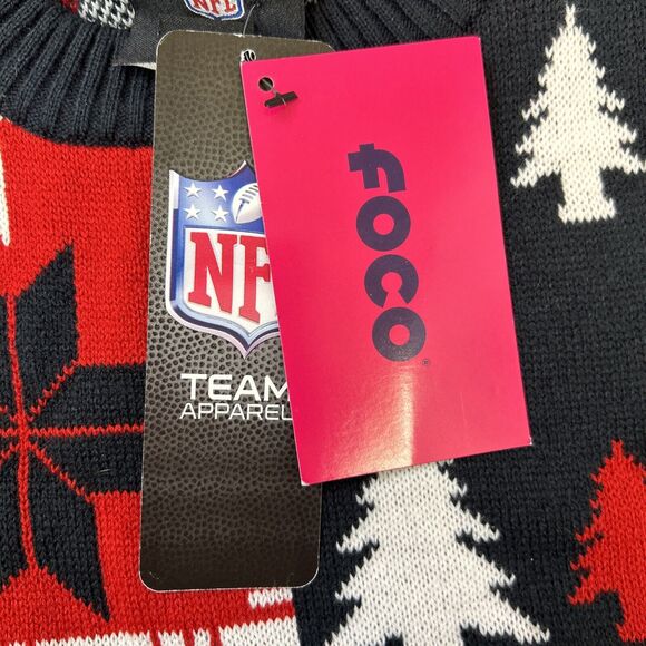 NWT Mens Houston Texans NFL Football Christmas Sweater Small Texas FS Charity - Picture 7 of 12